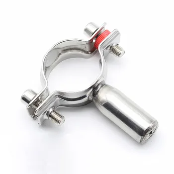 

2Pcs 304 Stainless Steel Embrace Hoop Extended welding nut Circular Hose Clamp Suspension Pipe Clips Fasteners for Industry/Home