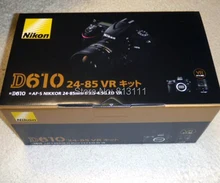 New Nikon D610 24.3 MP Digital SLR Camera Body with AF-S ED VR 24-85mm Lens