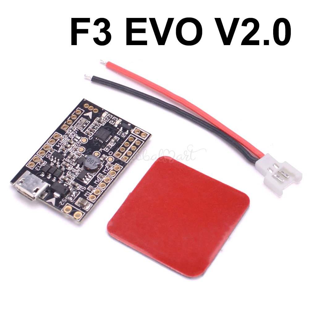 

SP RACING F3 EVO V2.0 Brush Flight Control Board For 90mm 120mm 125mm FPV Micro Quadcopters Better than Scisky 32bits