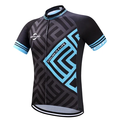 Cycling Jersey Men Pro Team Ride Bike Clothes Summer Breathable Mtb Ropa Maillot Ciclismo Bicycle Sportswear Cycle Jersey - Цвет: DS005J