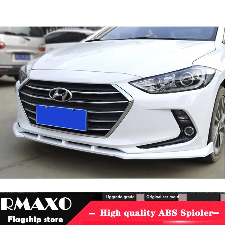 For Hyundai Elantra ABS Rear Bumper Diffuser Protector For 2016 2017