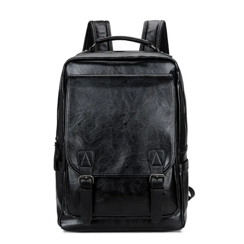 

Mochilas Teens Satchel Leather School Backpack 2019