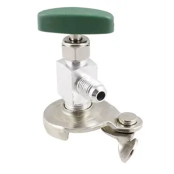 

Green Plastic Cap 3/8" Threaded Universal Refrigerant Can Tap Valve Opener