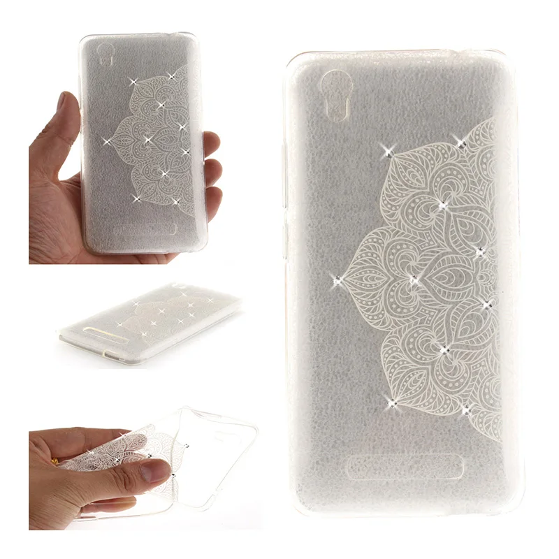 Soft TPU Phone Case For ZTE Blade X3 T620,KeFo Bling Rhinestone Silicone For ZTE Blade A452 Q519T Blade D2 Blade T620 5.0 inch Cover (6)