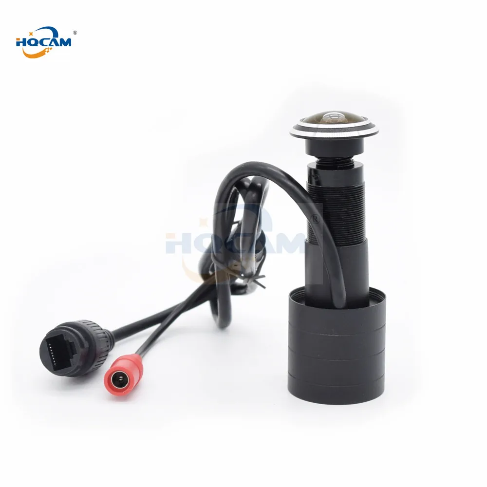 1080P POE audio HD Indoor Door Eye Hole Color IP Home Door ip Camera 180 degrees Surveillance Network Vedio Camera Support Onvif