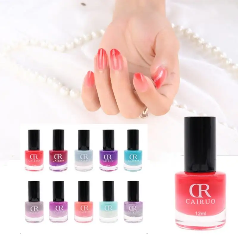 

Temperature Changing Color Gel Nail Polish Varnish Thermal Nail Nail Art Soak Off Gradient Color Chameleon Nail Polish