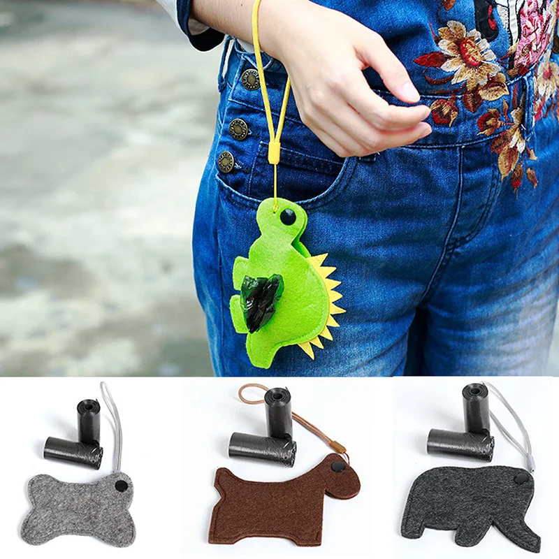 

Pet Poop Bags Dispenser Portable Outdoor Dog Poop Holder Dog Poop Pick Up Bags Pet Dog Waste Cleaning Carrier Pet Supplies