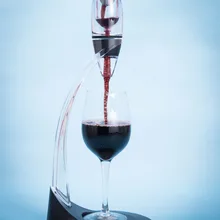 Делюкс Эфирные красное вино аэратор Pourer И Графин башня Набор, волшебный для вина аэратор черный