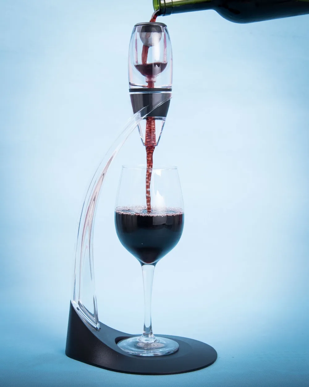 Deluxe Essential Red Wine Aerator Pourer and Decanter Tower Set, Magic