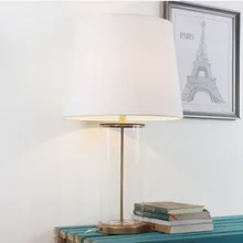 Винтажная американская кантри Brife модная ткань стекло Эдисон бар кофе прикроватная Спальня домашний декор освещение светильник Настольная лампа