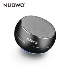 NUBWO портативные bluetooth-колонки с микрофоном, функцией громкой связи, встроенным микрофоном, усиленными басами для iPhone, iPad, samsung и других