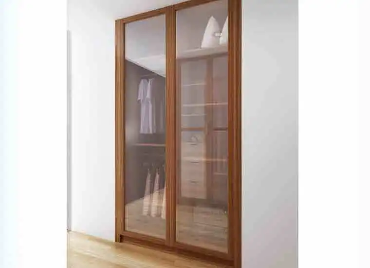 Австралийский проект деревянный современный дизайн шкаф для одежды Garderobe