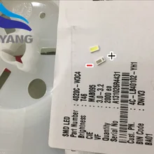 500 шт. AOT светодиодный подсветка светодиоды средней мощности 0,5 Вт 3 в 4020 48LM холодный белый ЖК-подсветка для ТВ приложения 4020C-W3C4