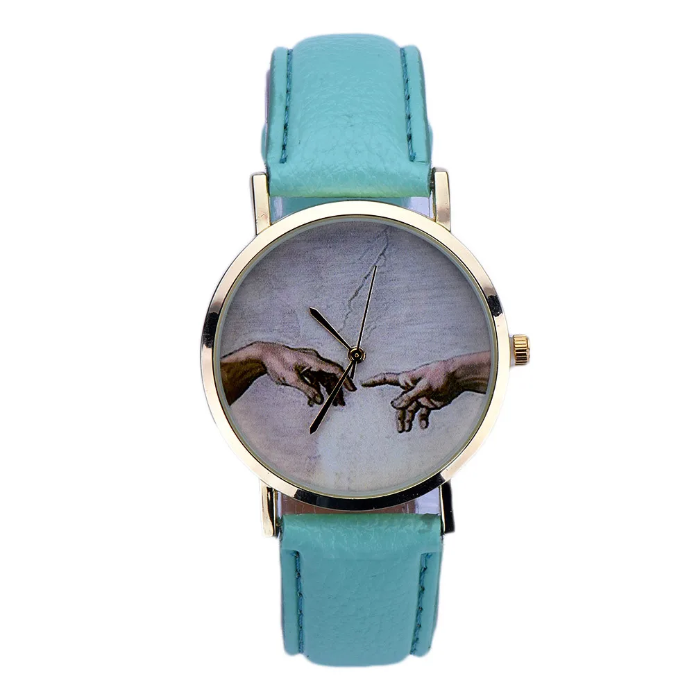 Модные женские часы Relojes Mujer наручные часы для женщин женские кожаные Аналоговые кварцевые наручные часы с кожаным ремешком женские часы D23