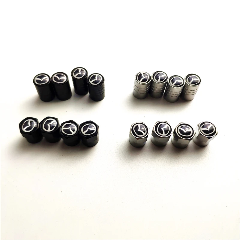

Car Styling Car Wheel Tire Stem Covers Valve Caps Case For CX-5 CX5 CX-7 MAZDA 3 6 2 ATENZA Axela Accessories Automobiles