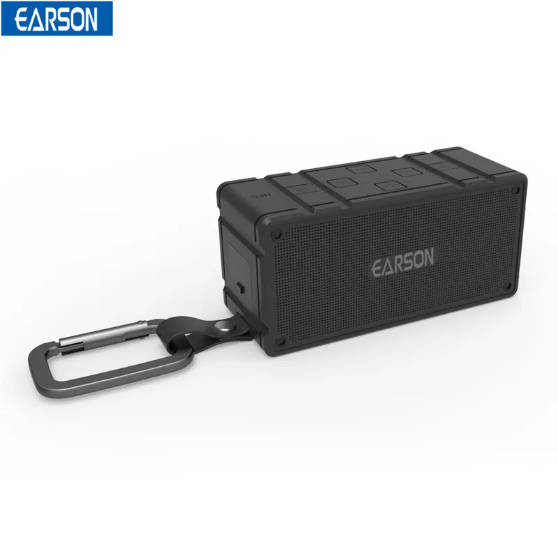 

EARSON ER890 IP65 Waterproof Radio Speaker Portable Wireless NFC bluetooth Speaker with Microphone Handfree Subwoofer Outdoor