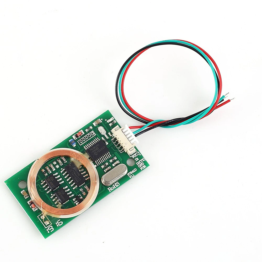 Двухчастотный 5V UART считыватель RFID Беспроводной модуль ISO14443A 13,56 МГц 125 кГц удостоверения личности для IC/ID/Mifare карты