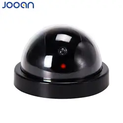 JOOAN домашняя семейная CCTV камера муляж камеры наблюдения безопасности купольная мини-камера с красным светодиодный мигающий свет