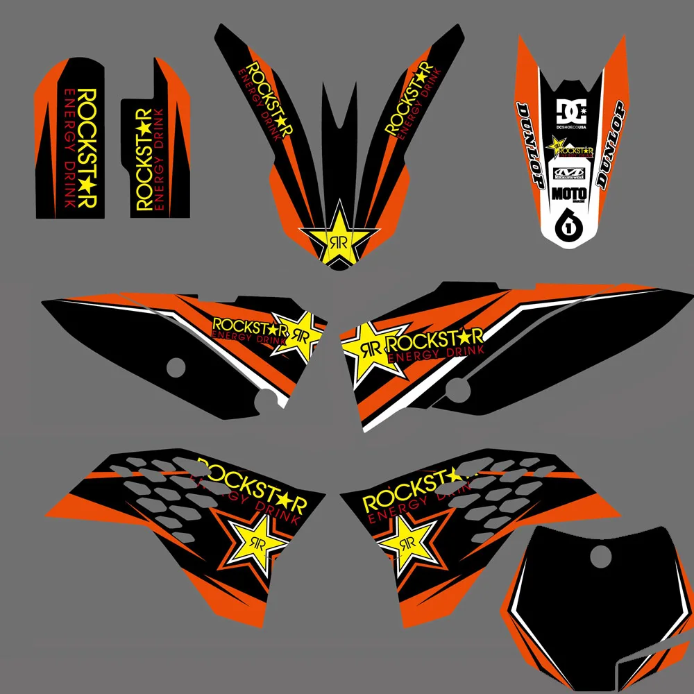 NICECNC 0533 набор графических наклеек для KTM SX65 SX 65 2009 2010 2011 2012 Новый соответствующий