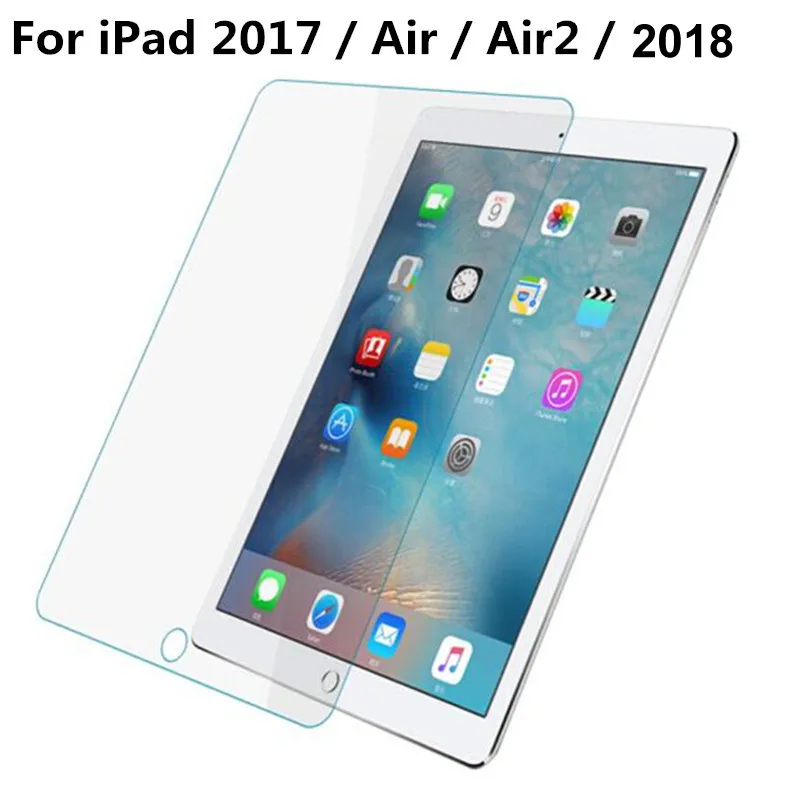 Защитная пленка для экрана 9H для Apple iPad 9,7 Tablet из закаленного стекла для Ipad Air1 9,7 Air2 9,7 Ipad 10,2 Glas