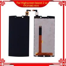 Mobile Phone LCD Display For Highscreen boost 2 se FPC9108G V0 K Touch Screen Digitizer Assembly