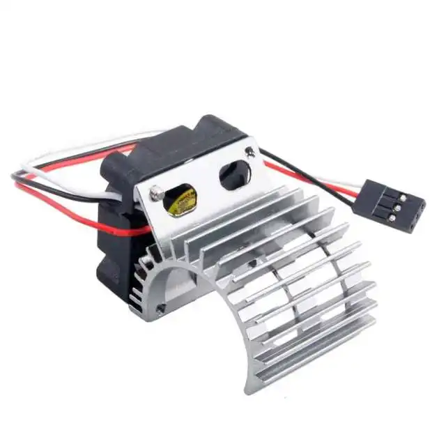 5 цветов RC HSP Alum 380 390 мотор теплоотвод DC 7 2 V Бесщеточный вентилятор для 1:16