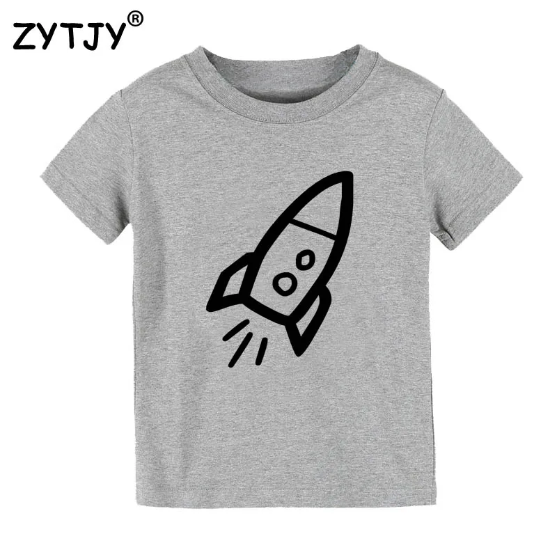 Детская футболка с принтом «авиация»; футболка для мальчиков и девочек; одежда для малышей; Забавные футболки; Прямая поставка; Y-3 - Цвет: Серый
