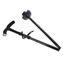 Алюминиевый светодиодный светильник, трость, складные телескопические треккинговые палки, походная трость, уличные походные палки, трость