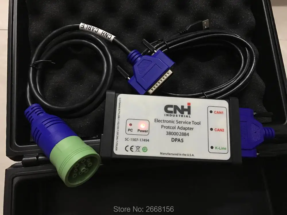 Набор диагностических инструментов CNH DPA5 с cnh est 9 2|Электрические тестеры и щупы| |