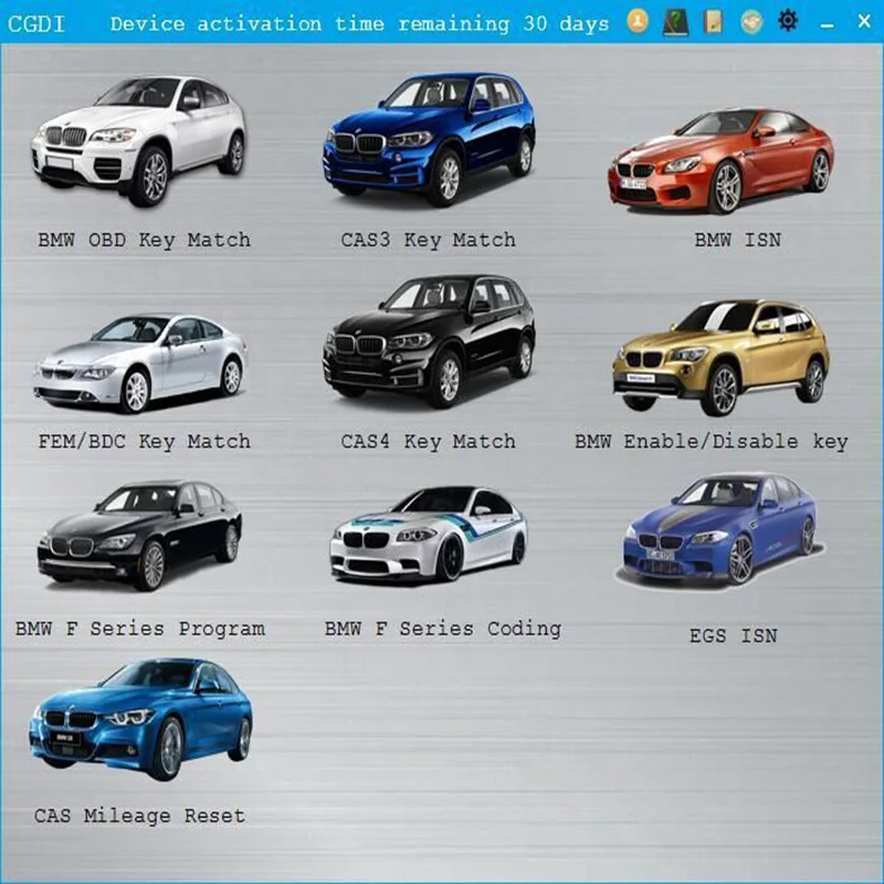 

EGS ISN Authorization Automotive Car Diagnostic Tool for CGDI Prog For BMW MSV80 Key Programmer Car Key Programmer