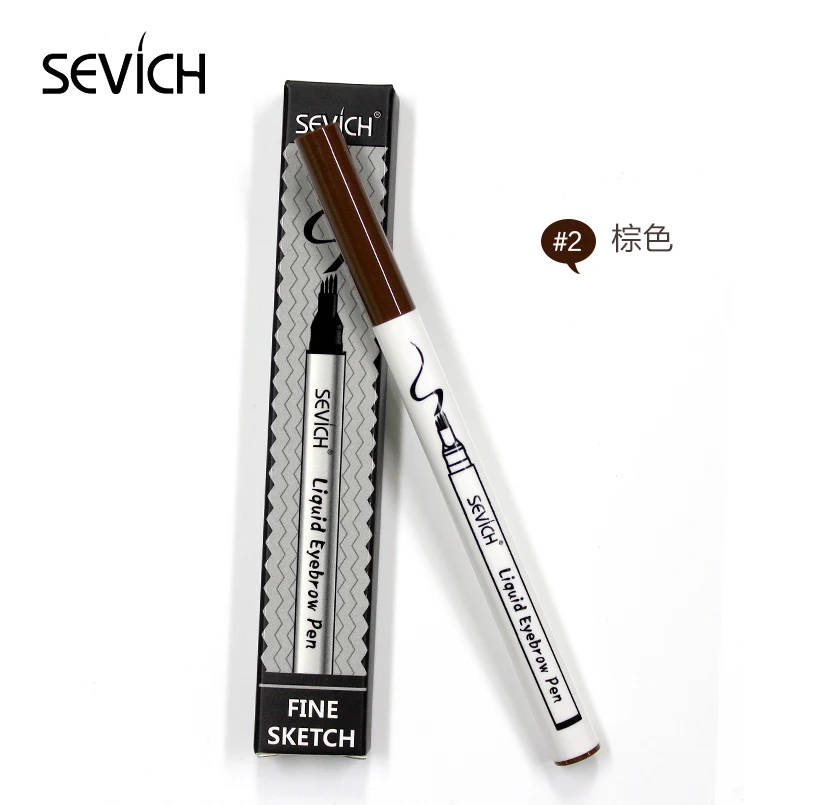 Long-lasting eyebrow pen Natural tatoo pen waterproof eyebrow Enhancer Liquid Eyebrow 4 colors Make up Durable Eye Brow Pencil
