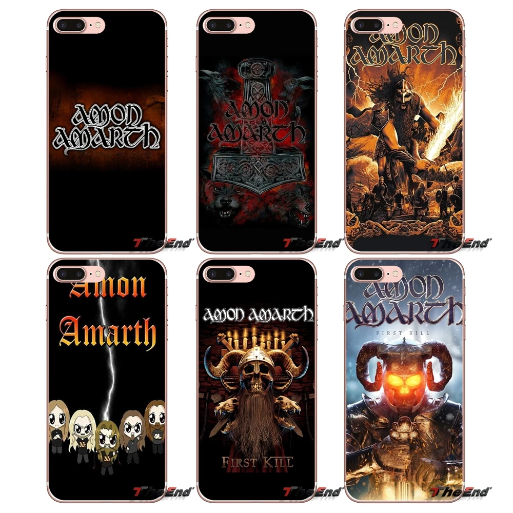 

For iPhone XS Max XR X 4 4S 5 5S 5C SE 6 6S 7 8 Plus Samsung Galaxy J1 J3 J5 J7 A3 A5 TPU Transparent Cases Amon Amarth Firebird