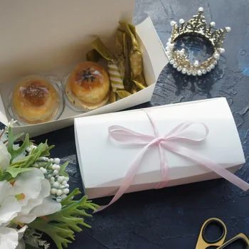 

18.5*9*5.5cm 10 Pcs pure white paper Box as candy packaging Party wedding Birthday Gift Baking Boxes Food soap Packaging