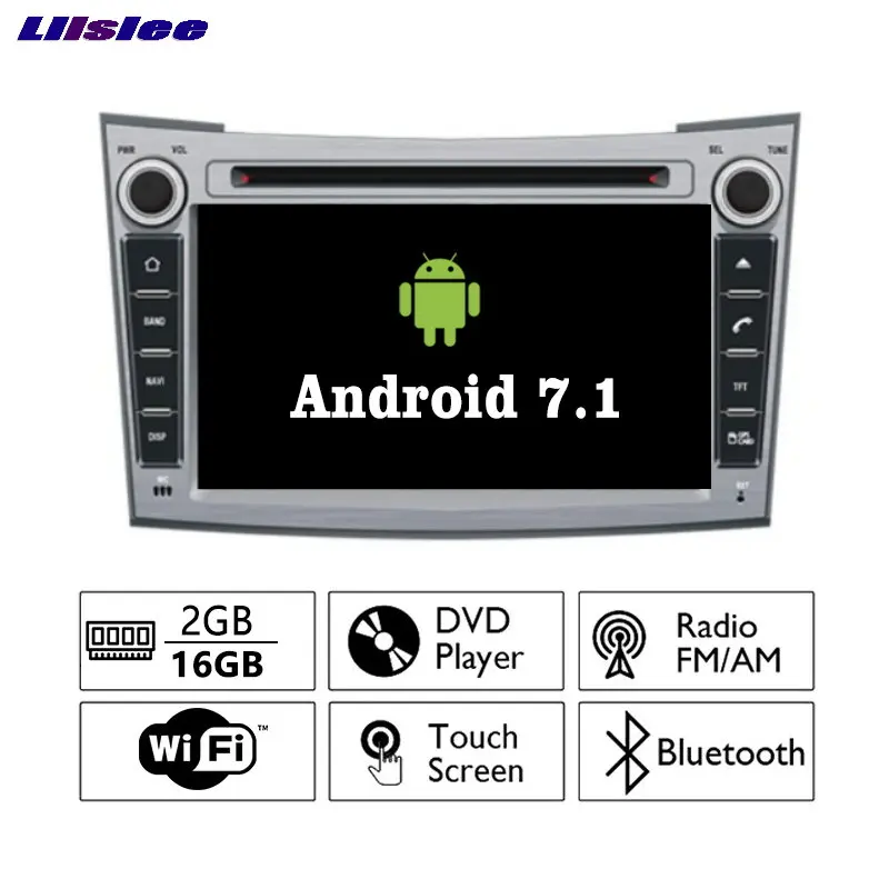 Top Liislee Android 7.1 2G RAM For Subaru Outback / Legacy  Car Radio Audio Video Multimedia DVD Player WIFI DVR GPS Navi Navigation 0