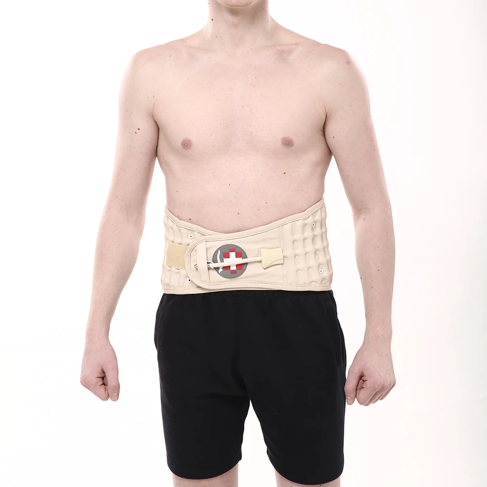

Carevas Back Decompression Belt Lumbar plus size Brace Spinal Air Traction Device Back Pain Relief for Degenerative Disc/Spinal