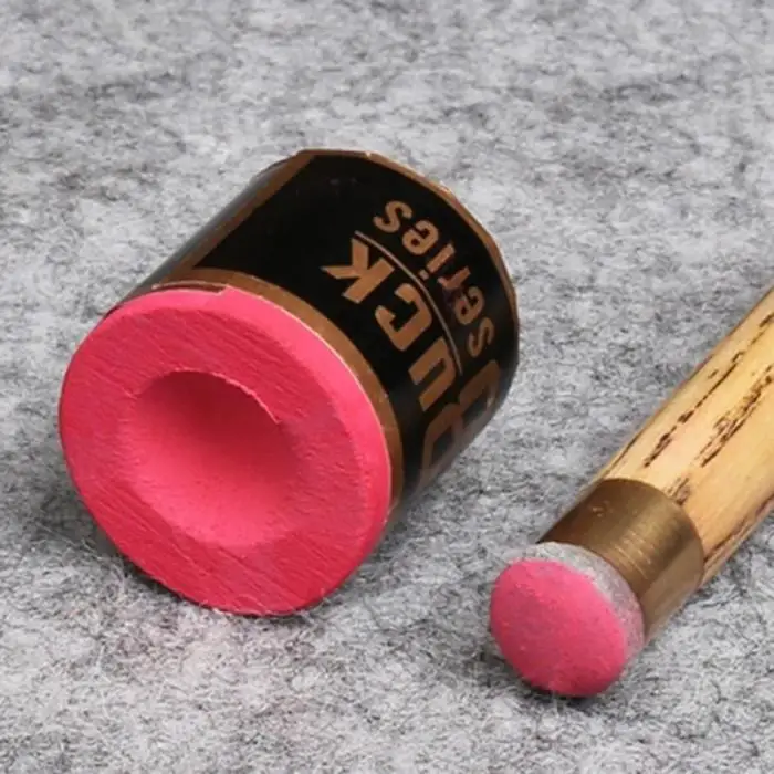 2pcs Billiard Chalks Pool Cue Stick Snooker Cylindrical Nontoxic No