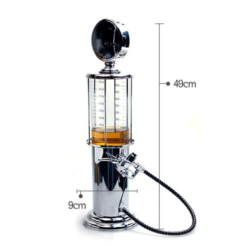 Mini Plastic Beer Dispenser Machine Single Gun Pump Gas Station Bar Supplies liquor dispenser