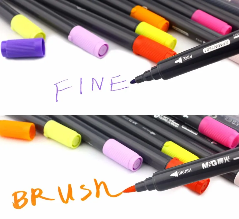 

Jonvon Satone Water Soluble Mark Pen 12 18 24 Double Slider Multicolour Marker Art Pens Limited Finecolour Paint Marker