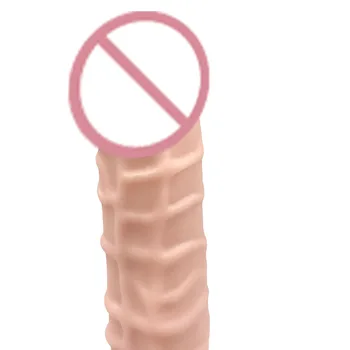 40*4CM Super Long and Huge Dildos Horse Dildo Striated With Strong Suction Cup Flexible Dick Cock Female Masturbator For women. 6