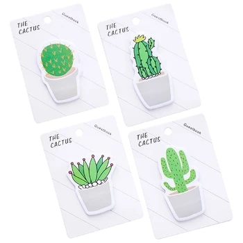 

FangNymph Creative 30 pages/pack Fresh Cactus Love Memo Pad Sticky Notes Memo Notebook Stationery Papelaria School Supplies