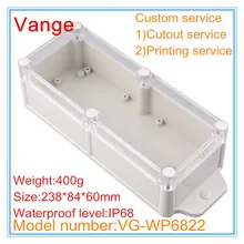 1 шт./лот Смарт доводы в пользу устройства для литейной формы из IP68 Водонепроницаемый ABS пластиковый корпус для электронных устройств под водой 238*84*60 мм