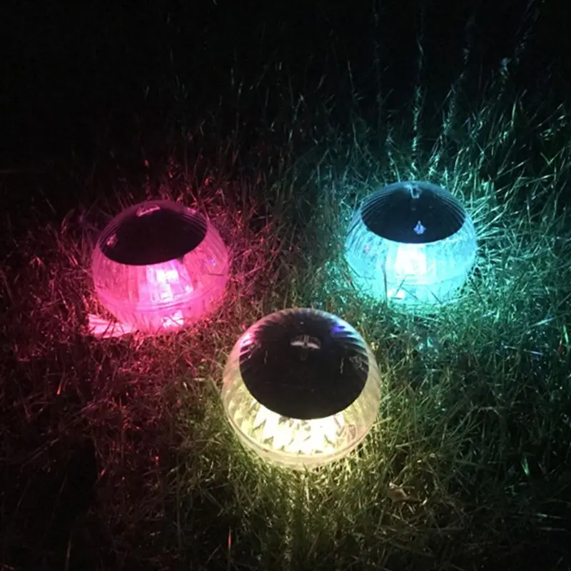 Solar Color Changing LED Floating Ball Lights Swiming Pool Pond Outdoor Garden