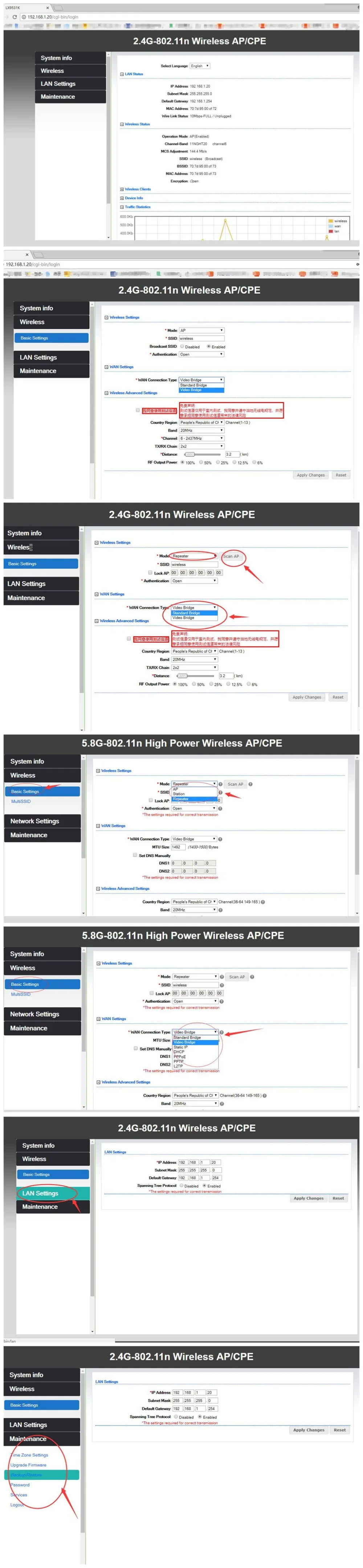 ANDDEAR-365 чипсет wifi маршрутизатор wifi repetidor gama larga 300 Мбит/с 2,4 маршрутизатор AP al aire libre CPE AP puente маршрутизатор cliente