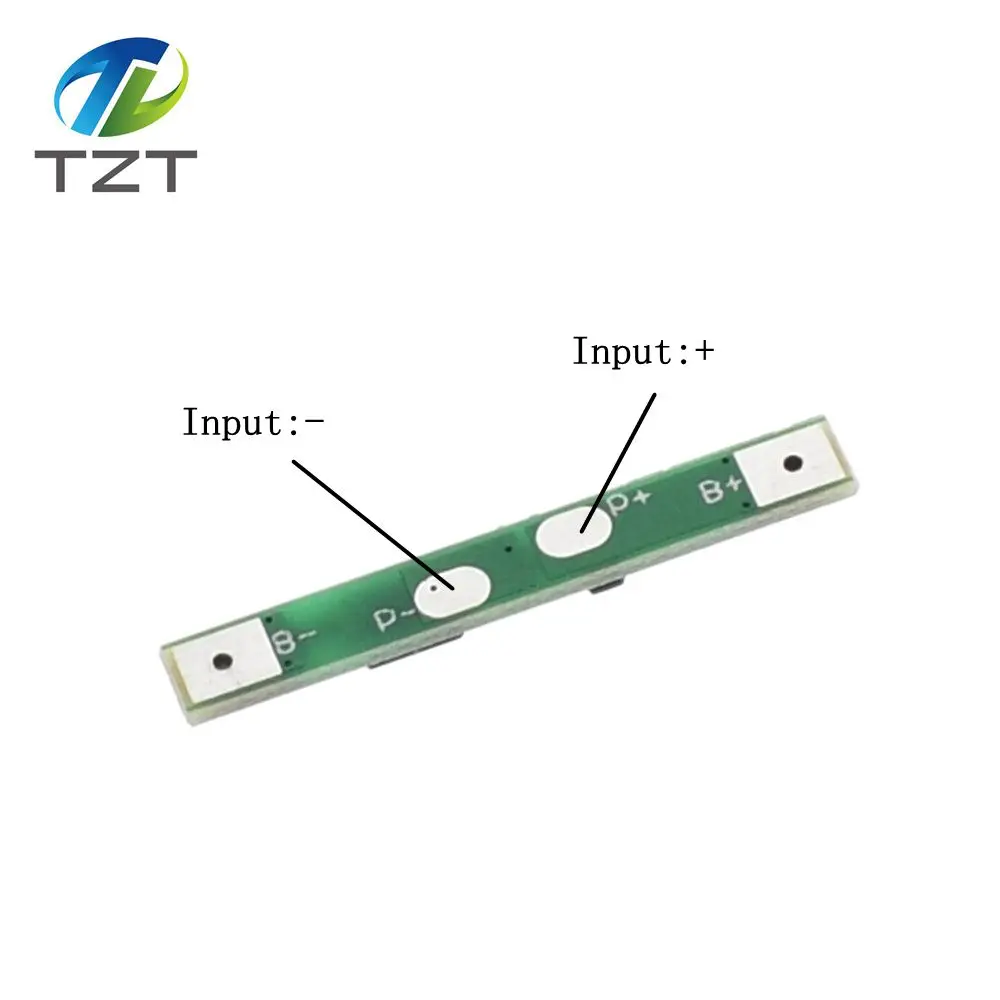 TZT 5 шт./лот 1S 3,7 V 3A литий-ионный BMS PCM плата защиты батареи pcm для 18650 литий-ионный аккумулятор