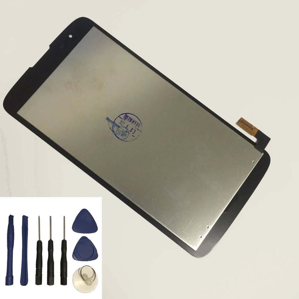 Для LG K7 Tribute 5 LS675 MS330 K330 Сенсорная панель дигитайзер + ЖК-дисплей монитора модуль в