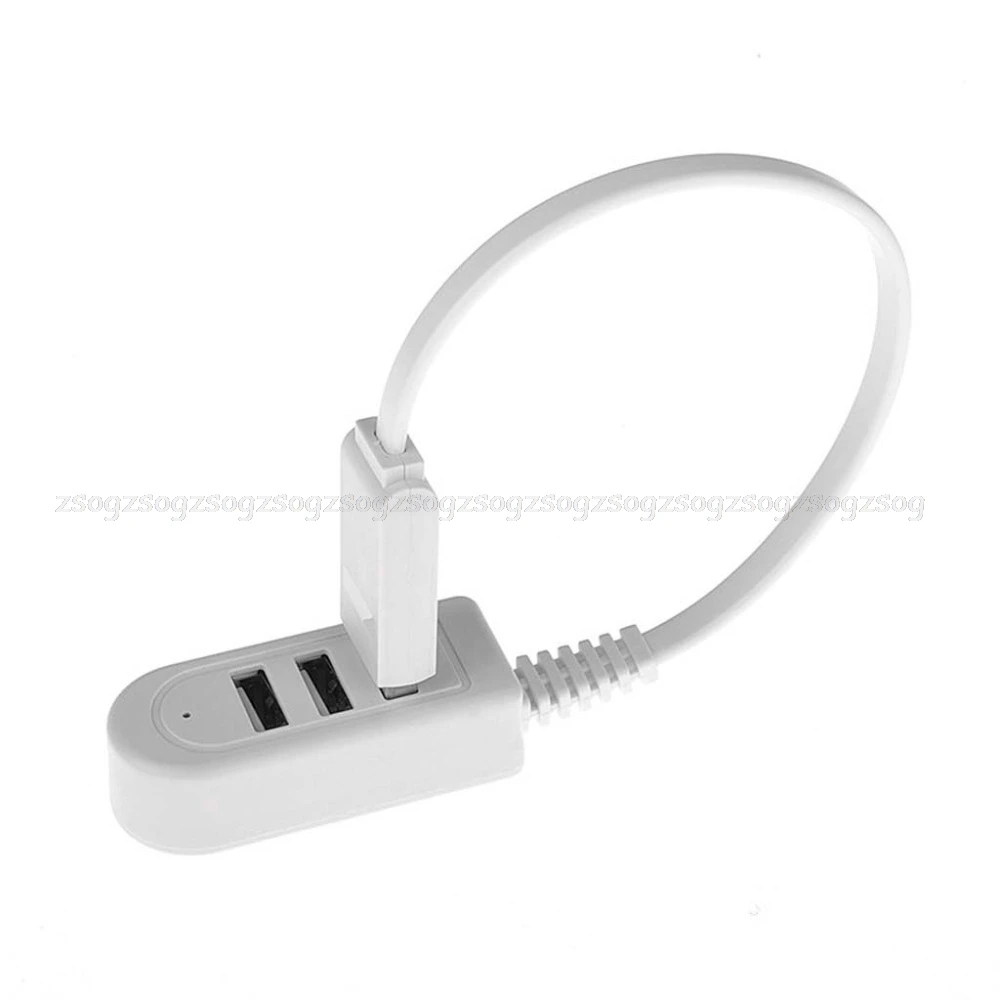

High Speed 3 Ports USB 2.0 Hub Extension Splitter for Laptop PC Computer Charger O19 Dropship
