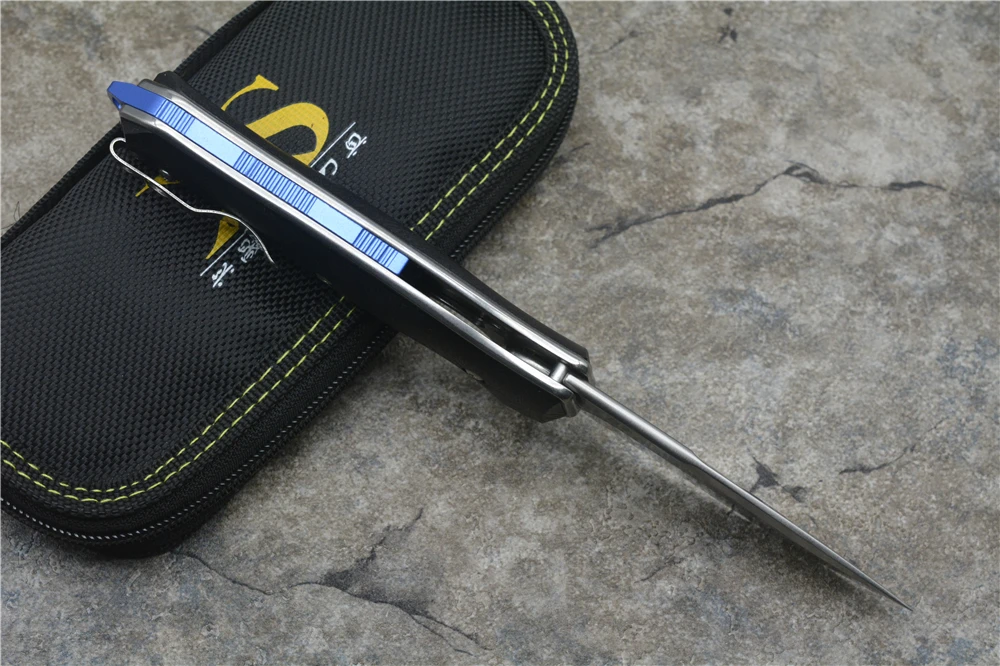 XS KNIFE CR230 D2 Blade G10 + Steel Handle Folding Knife Outdoor Camping Multipurpose hunting EDC tool