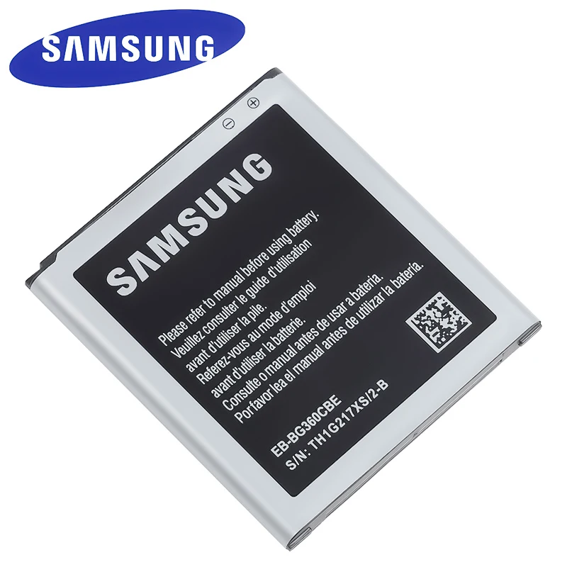 samsung Батарея для Galaxy CORE Prime G3606 G3608 G3609 натуральная EB-BG360BBE EB-BG360CBE EB-BG360CBC с NFC 2000 мАч