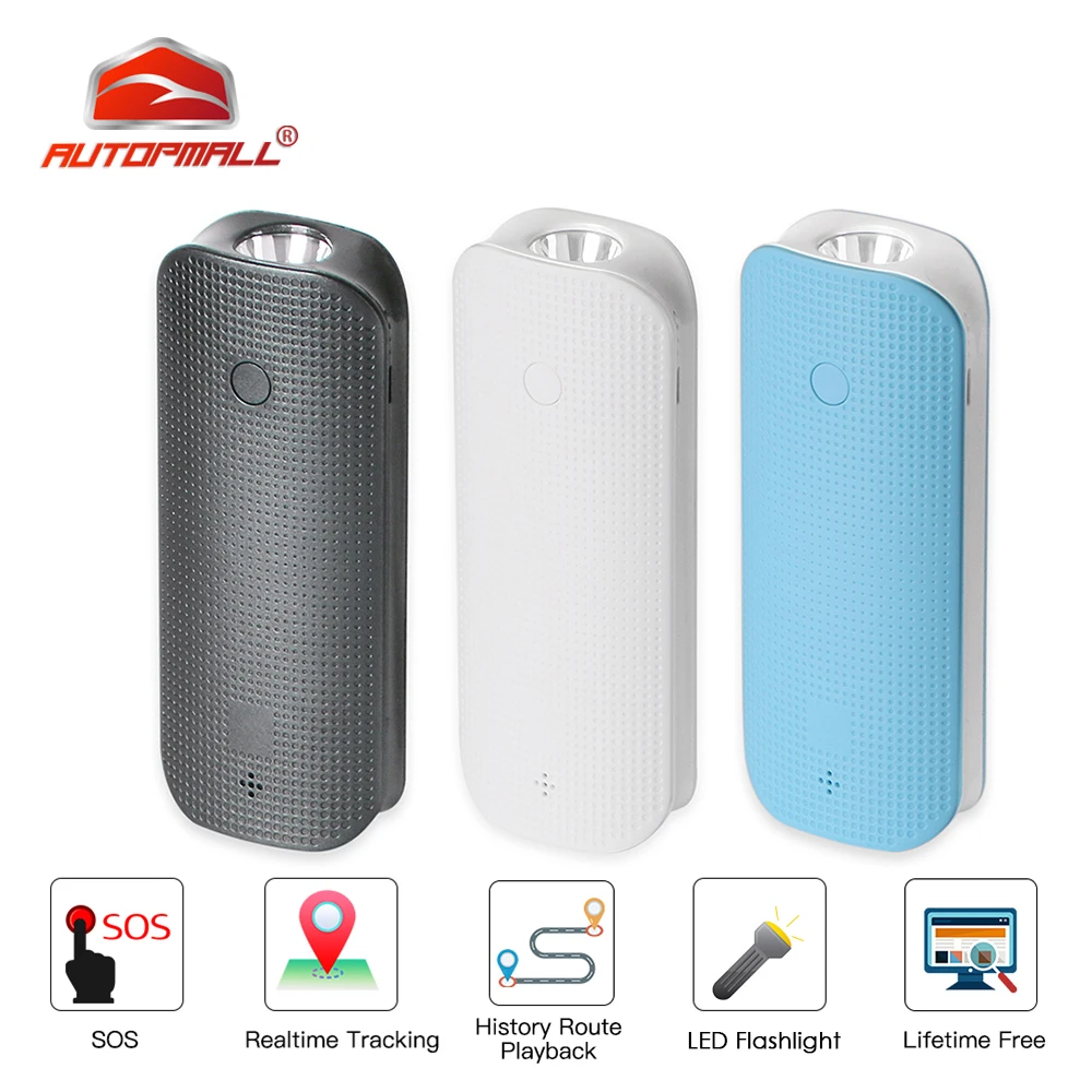 Gps Tracker Personal Tracker Gps Outdoor 80 Days Standby Power Bank