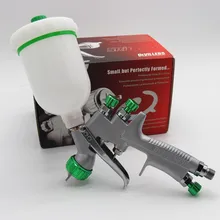 1,2 мм распылитель, краскопульт DEVILLEBS, мини-распылитель, Гравитационный поток, объем краски, 250 мл, мини-распылитель краски